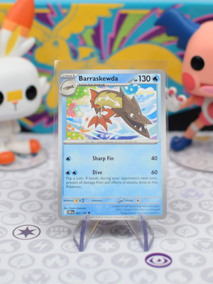 Pokémon Barraskewda DRI 063 συλλεκτική κάρτα NM