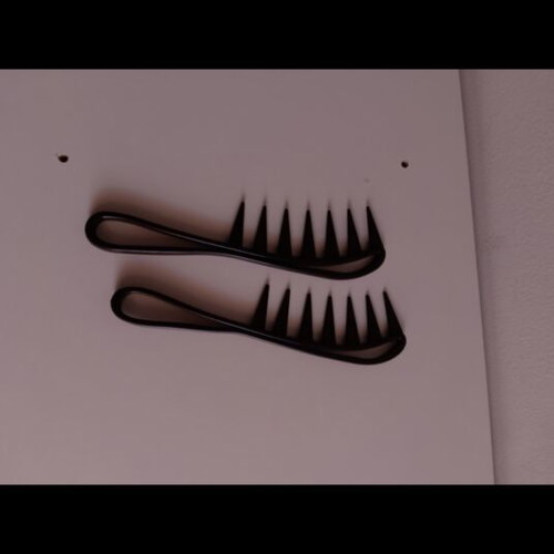 Hair combs, set of 2
