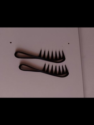 Hair combs, set of 2