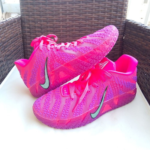 Nike Ja ZoomX Twelve basketball shoes pink size 46