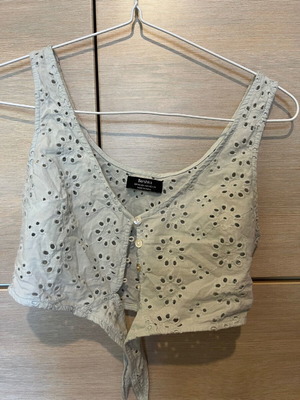 Bershka Blue Beachwear Top XS like new