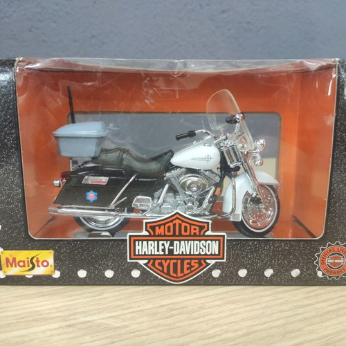 Harley-Davidson 1998 FLH Electra Glide Arkansas State Police scale 1/18