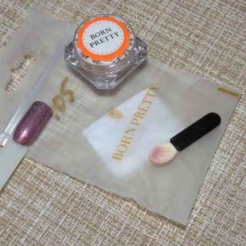 Born Pretty No - 105 Magic Powder Mirror Effect Nail Powder for Manicure and Pedicure new