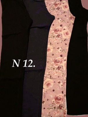 Leggings N 12 like new, summer, multicolor
