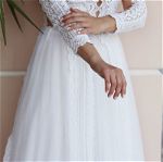 Νυφικό φόρεμα Zolotas - Cybele σε λευκό