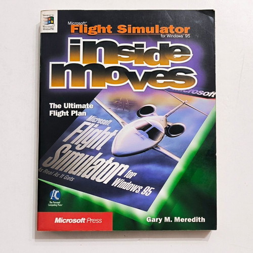 Strategy Guide Microsoft Flight Simulator for Windows 95 like new