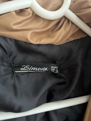 Long jacket with lining Modissimo brown like new