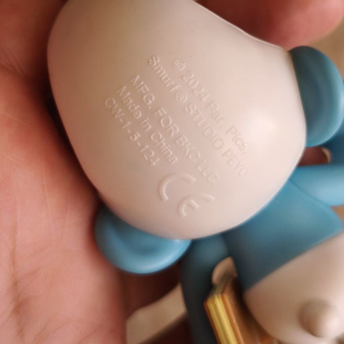 Brainy Smurf collectible figure by Peyo, 9cm, 2024