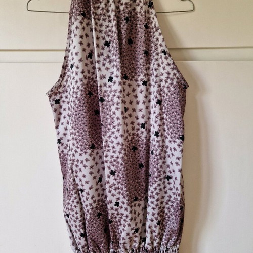 Satin blouse tunic like new, size M/L