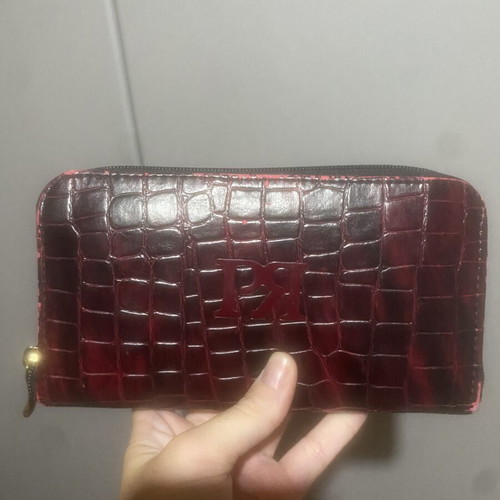 Women's wallet new, burgundy color