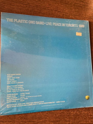 Live Peace In Toronto 1969 vinyl mint condition