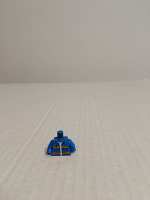 Πάνω μέρος από φιγούρα Blue Jacket City Lego μεταχειρισμένο
