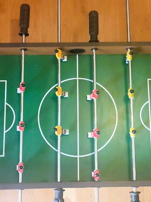 Wooden Foosball Table like new, children's size