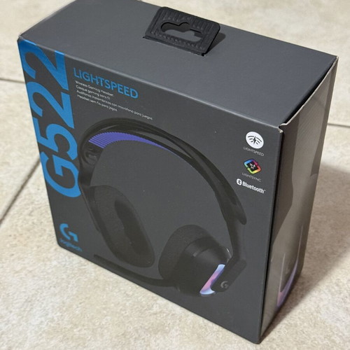 G522 Lightspeed Logictec wireless headphones brand new