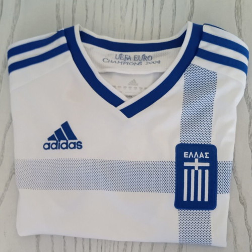 Greece National Football Jersey Euro 2012 Adidas Large like new