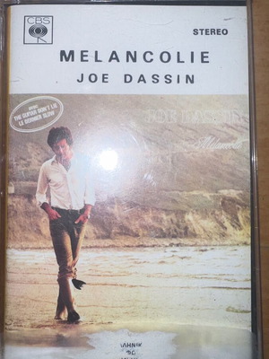 Joe Dassin Melancolie cassette tape like new, pop