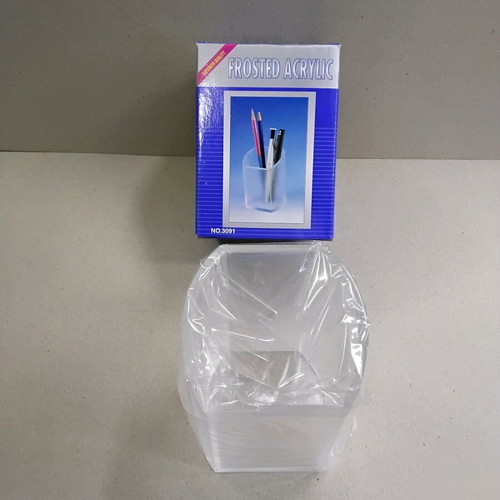 Acrylic pencil holder new, cup