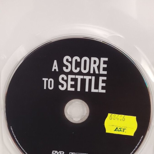 A Score to Settle DVD like new, action crime drama with subtitles