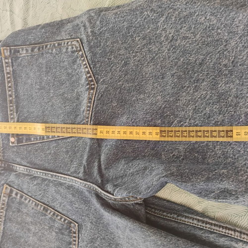 Denim bermuda shorts, size XL