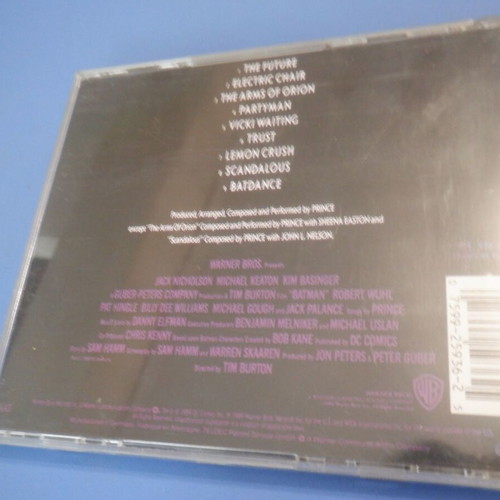 Prince Batman soundtrack CD, rare