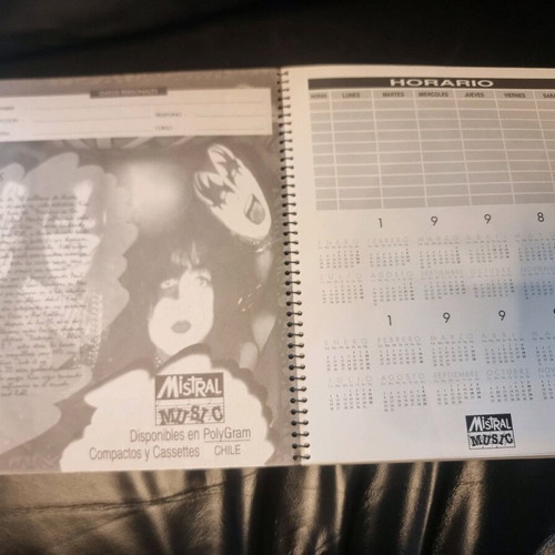 Kiss Mistral 100-Page Notebook like new