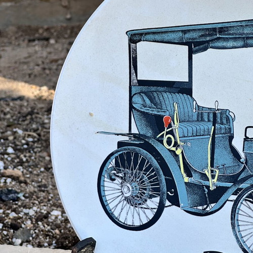 Ceramic Collectible Plate Peugeot Vis-à-Vis 1892 used, 29 cm