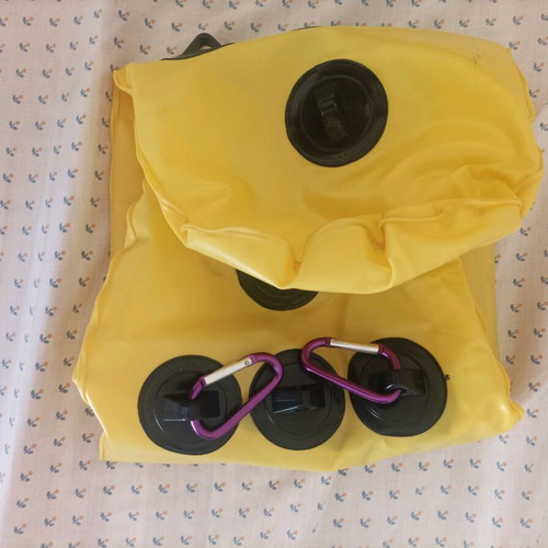 Inflatable fishing marker buoy like new