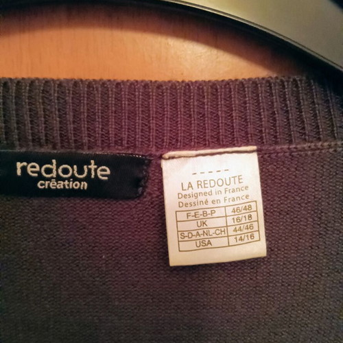 Cropped cardigan La Redoute Collections new, green and brown