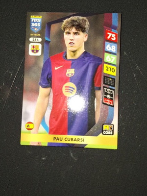 Panini FIFA 365 Pau Cubarsi κάρτα καινούργια