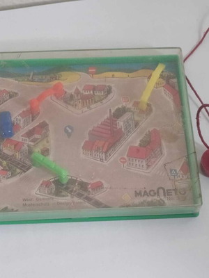 Magnetic toy used, 60-70s vintage, made in West Germany