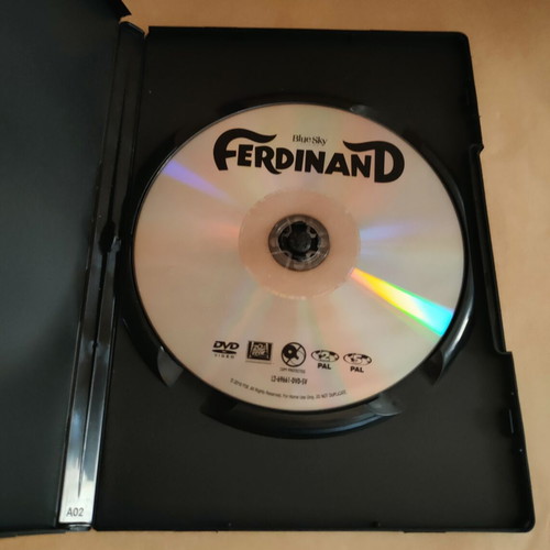 Ferdinand DVD with Greek subtitles and dubbing