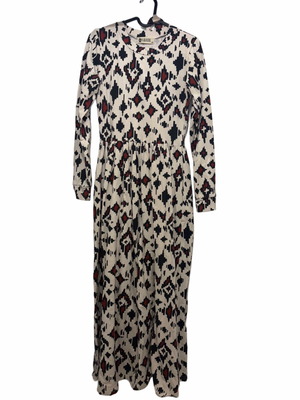 Karavan dress like new with printed fleece fabric