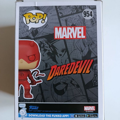 Funko Pop Marvel Daredevil Action Pose #954 like new