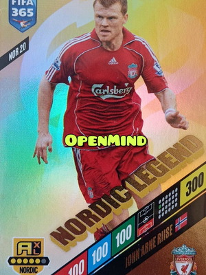 Κάρτα John Arne Riise Nordic Legend Fifa 365 2024 Andrenalyn XL νέα