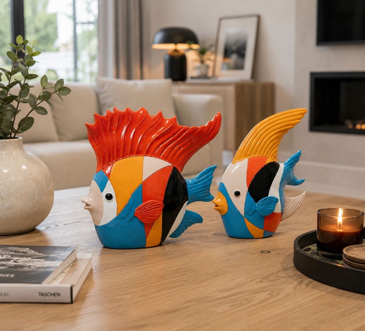 Lawrence Grey Home decorative fish set… - € 60,00 - Vendora.cy