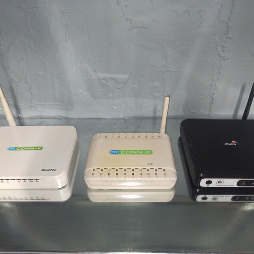 ADSL2+ Wi-Fi Router Pack of 4 used, OTE Conn-X, Tellas, TP-Link
