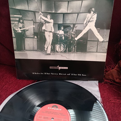 The Who Who's Better Who's Best vinyl record like new, Greek pressing
