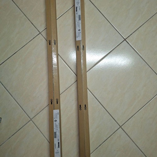 Bror IKEA set of 4 white uprights new, galvanized steel