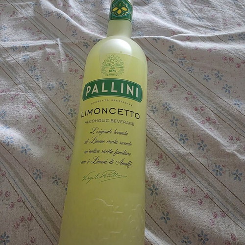 Limoncello Pallini unused, bought from Italy with security seal