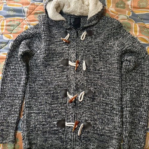 Terranova Montgomery knit cardigan jacket size L like new