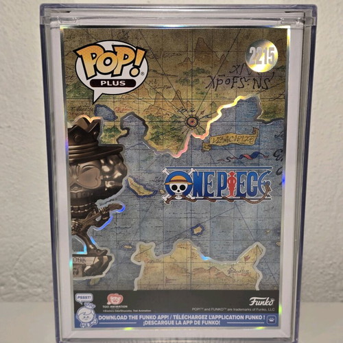 Funko POP! Animation One Piece Brook Bronze Statue PLUS Special Edition new #2215