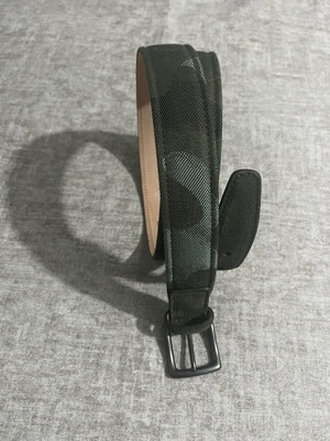Tudor Camouflage men's belt new, size 95-100, green