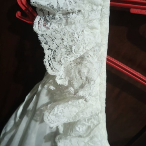 Vintage teddy lingerie like new, white, Small