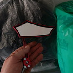 Motorcycle mirrors red new