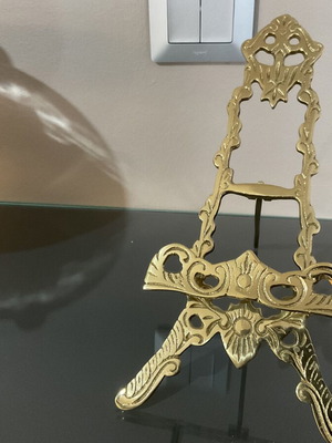 Διακοσμητικό μπρούτζινο καβαλέτο ύψους 25 εκ.