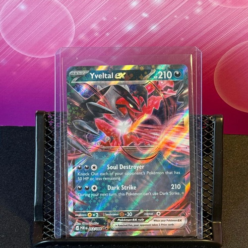 Pokemon Yveltal ex 053/088 Holo mint condition