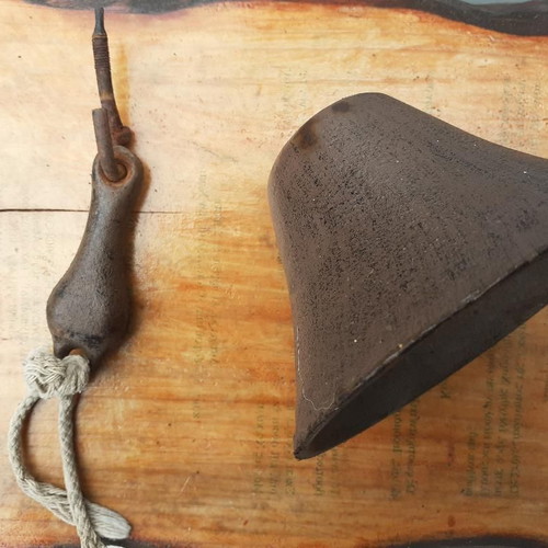 Small bell used, metal decoration or door chime