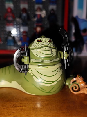 Rotta the Hutt with Salacious B. Crumb Lego figure