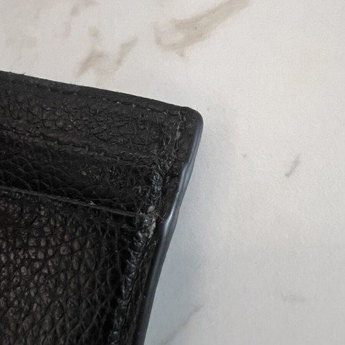 Emporio Armani cardholder used with bill compartment black