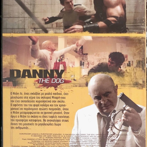 Danny the Dog DVD like new, action with subtitles